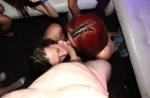 Hardcore babes having a sex blowjob and fucking party with big dicks on clubgf.com