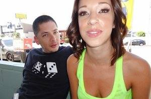 Seductive teen Jada Stevens gives a deepthroat blowjob and gets fucked on clubgf.com