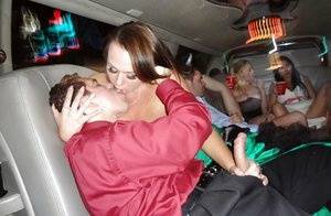 Slutty chicks showing off their blowjob skills on the back seat on clubgf.com