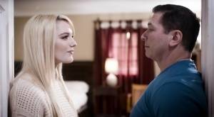 Blonde girl Kenna James deepthroats her stepfather before fucking him on clubgf.com