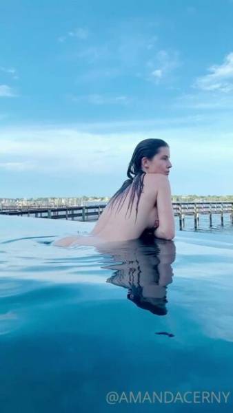 Amanda Cerny Nude Swim $100 PPV Onlyfans Video on clubgf.com