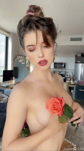 Amanda Cerny Nude Valentines Onlyfans Set Leaked on clubgf.com