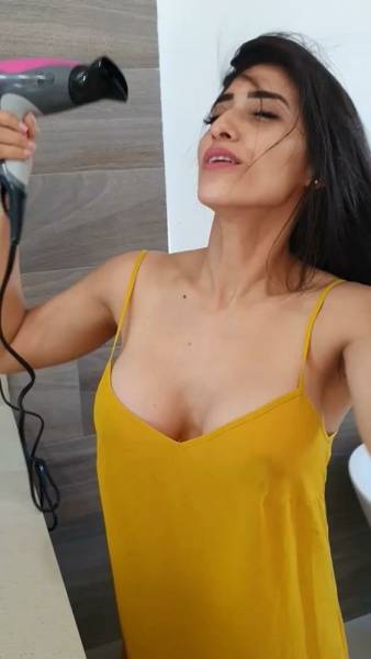 Anabella Galeano See-Through Nightgown Onlyfans Video Leaked on clubgf.com