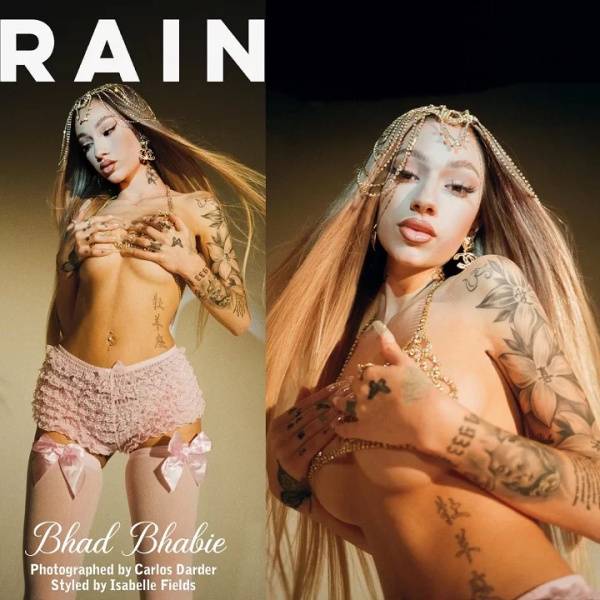 Bhad Bhabie Magazine Photoshoot Nudes Leaked on clubgf.com