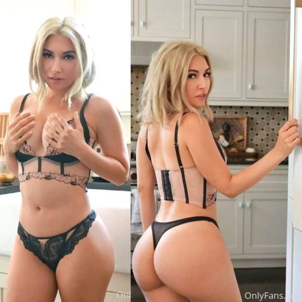 Alinity Kitchen Thong Lingerie Onlyfans Photos Leaked on clubgf.com