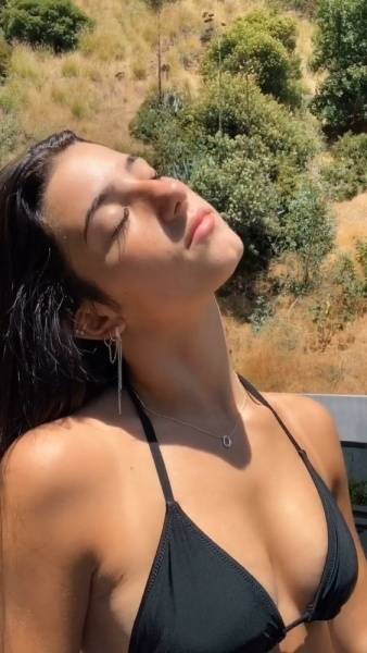 Charli D 19Amelio Sexy Bikini Outdoor Dance Video Leaked - Usa on clubgf.com