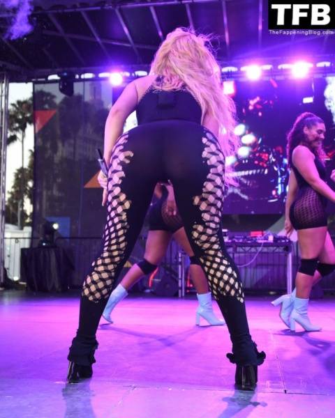 Iggy Azalea Displays Her Stunning Figure at the Long Beach Pride Music Festival in LA on clubgf.com